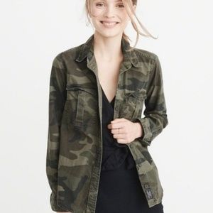 Brand new with tags A&F women's camo jacket